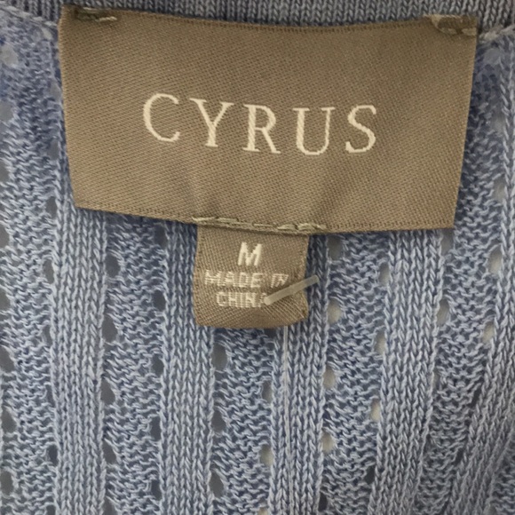 NWT Cyrus Knit Tank Top Size M - Picture 4 of 6